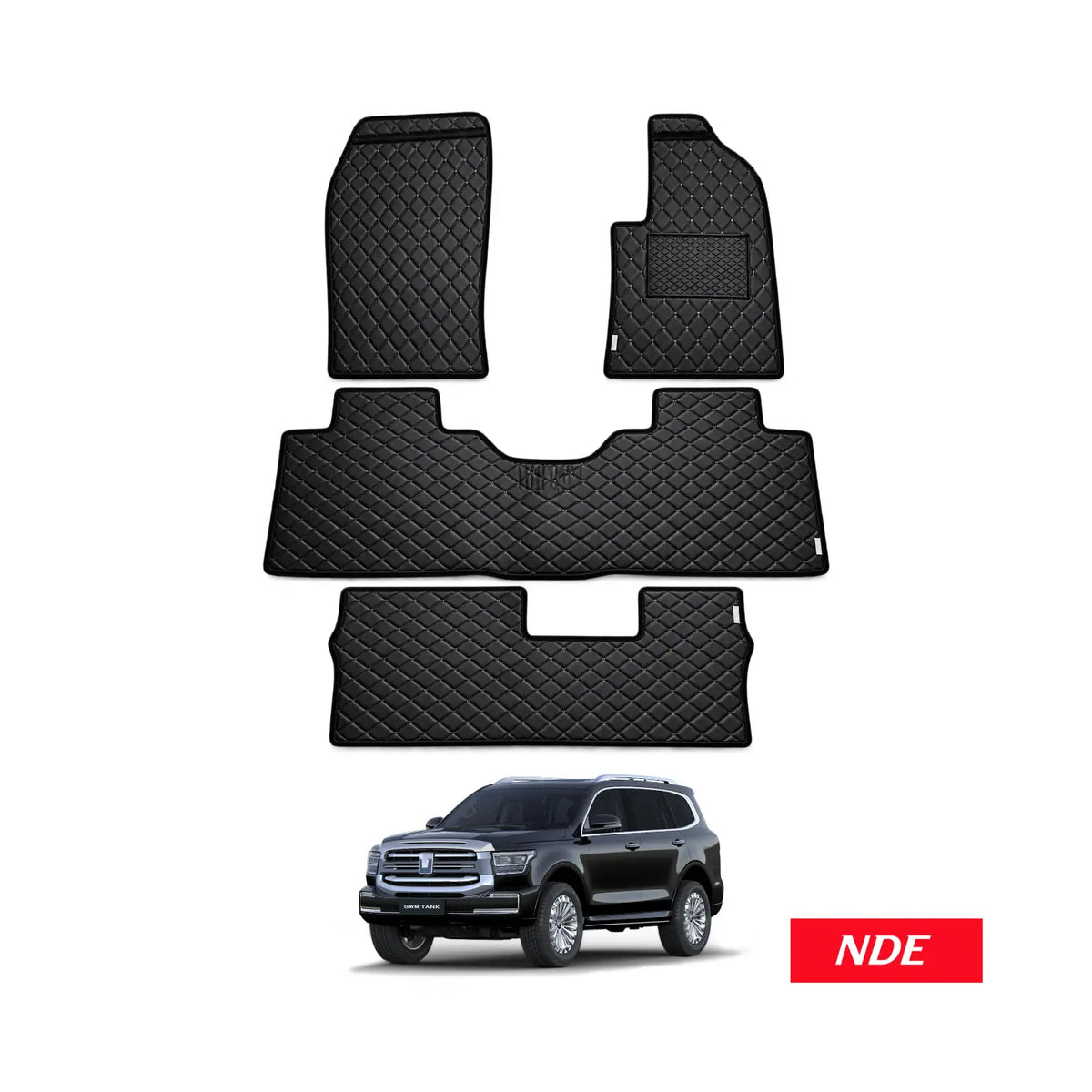 FLOOR MAT SET 7D FLAT FOR GWM TANK 500