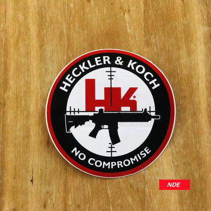 STICKER DECAL HECKLER AND KOCH