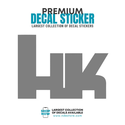 STICKER DECAL HACKLER AND KOCH HK