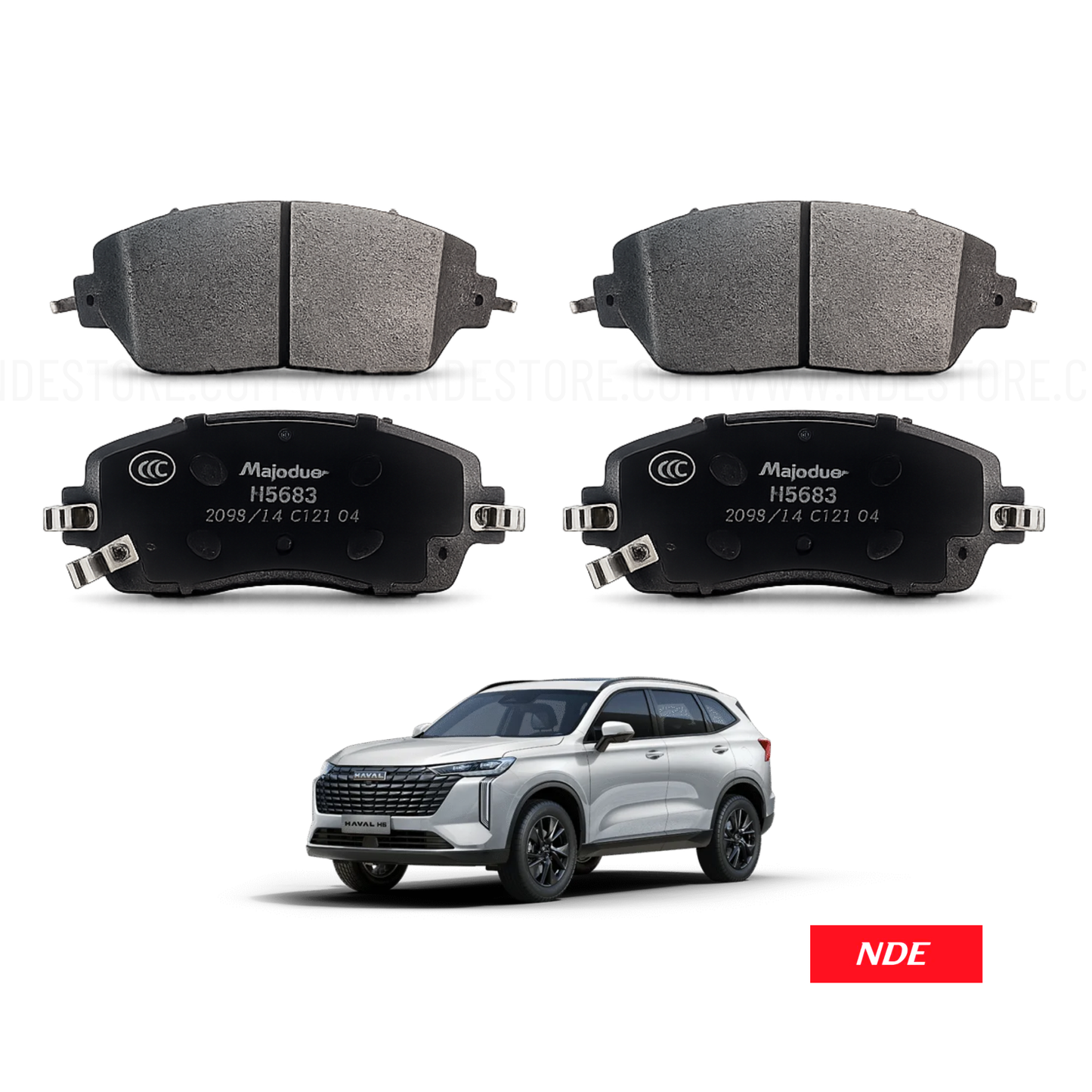 BRAKE DISC PAD SET FRONT FOR HAVAL H6