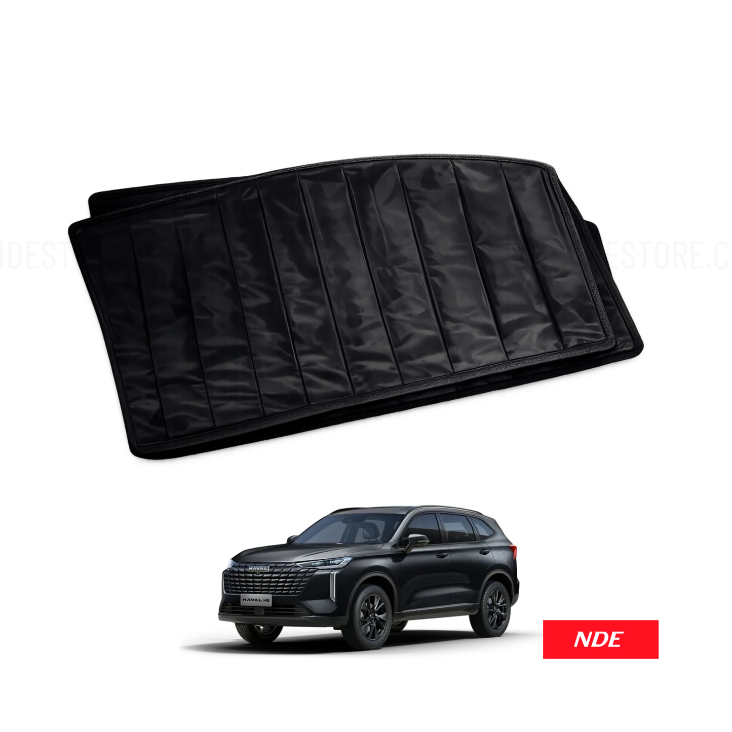SUN SHADE SET BLACK WRINKLE FOR HAVAL H6