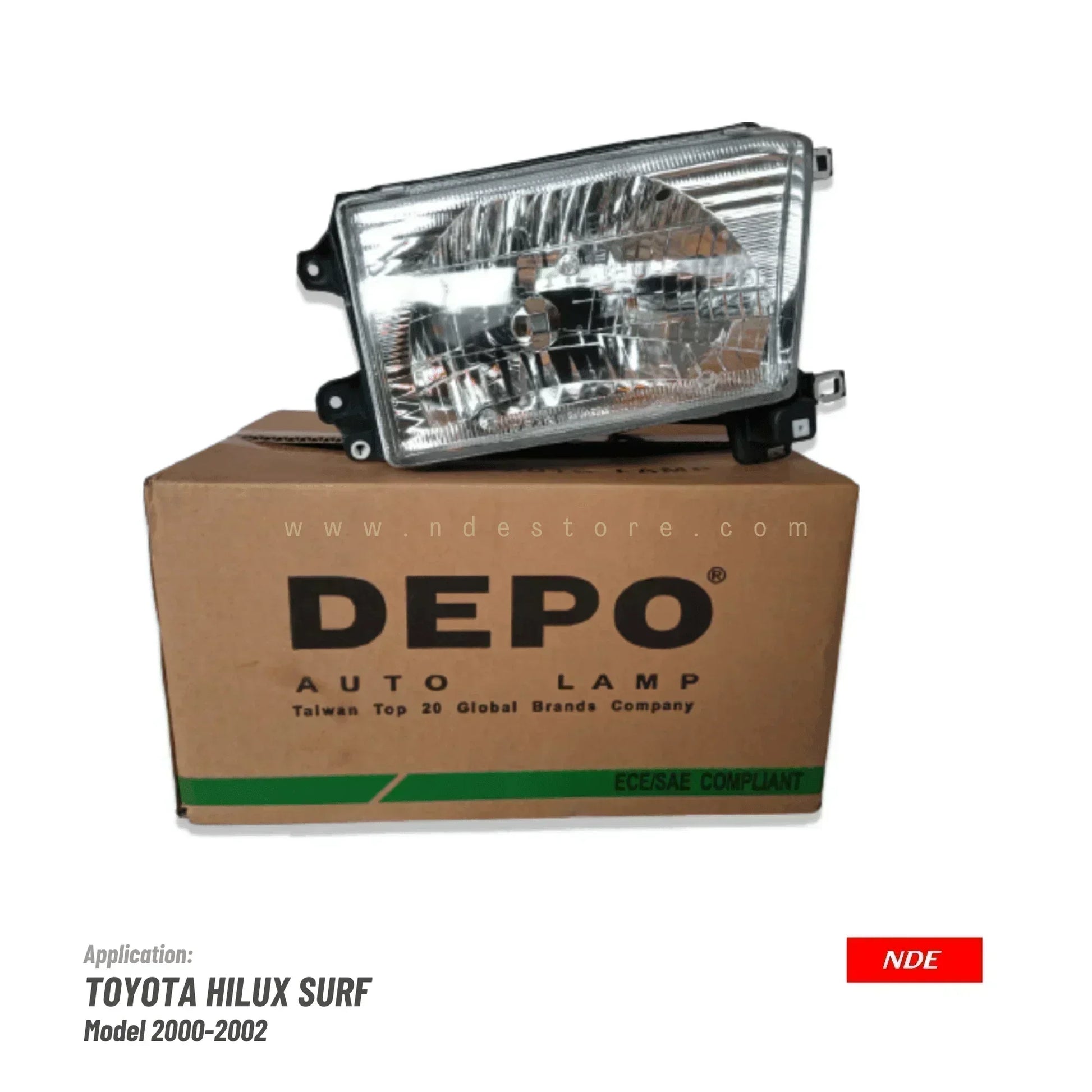 HEADLIGHT ASSY FOR TOYOTA HILUX SURF (1998-2002) - ndestore.com