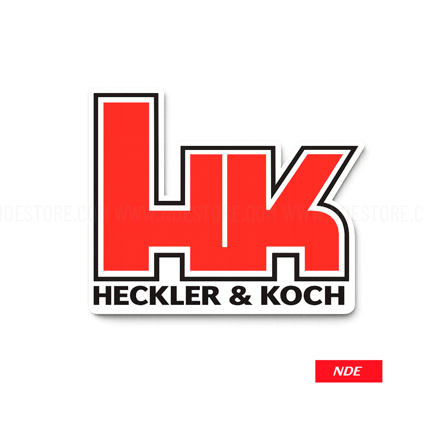 STICKER DECAL HECKLER AND KOCH