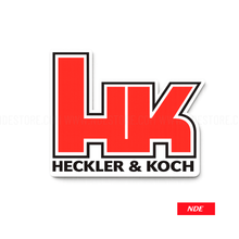 STICKER DECAL HECKLER AND KOCH