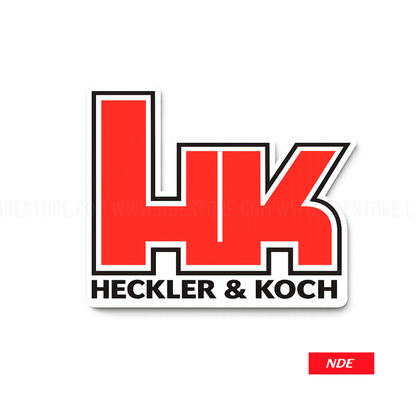 STICKER DECAL HECKLER AND KOCH