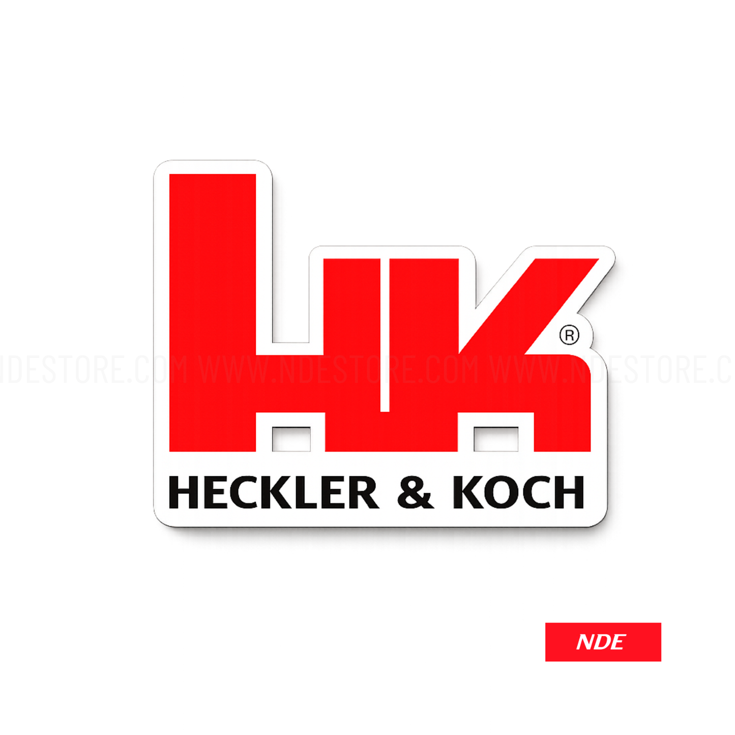 STICKER DECAL HECKLER & KOCH