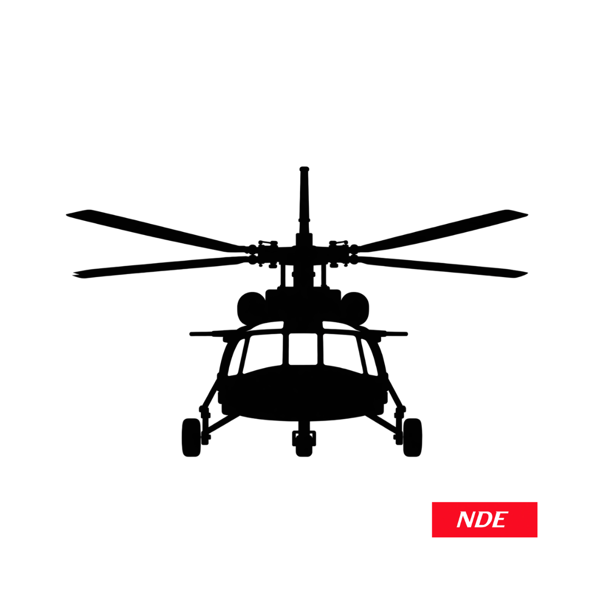 STICKER DECAL HELICOPTER