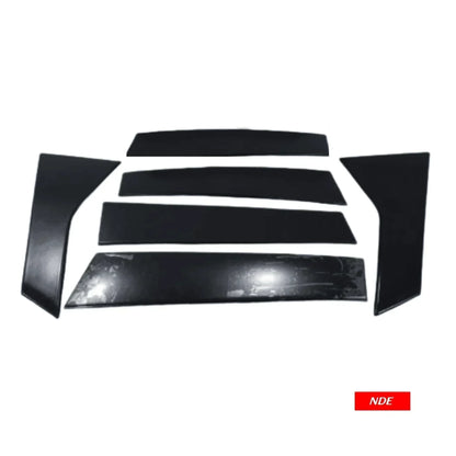 DOOR PILLAR GLOSSY BLACK FOR HONDA CIVIC (2021-2025) - ndestore.com