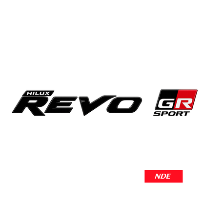 STICKER DECAL TOYOTA HILUX GR SPORTS