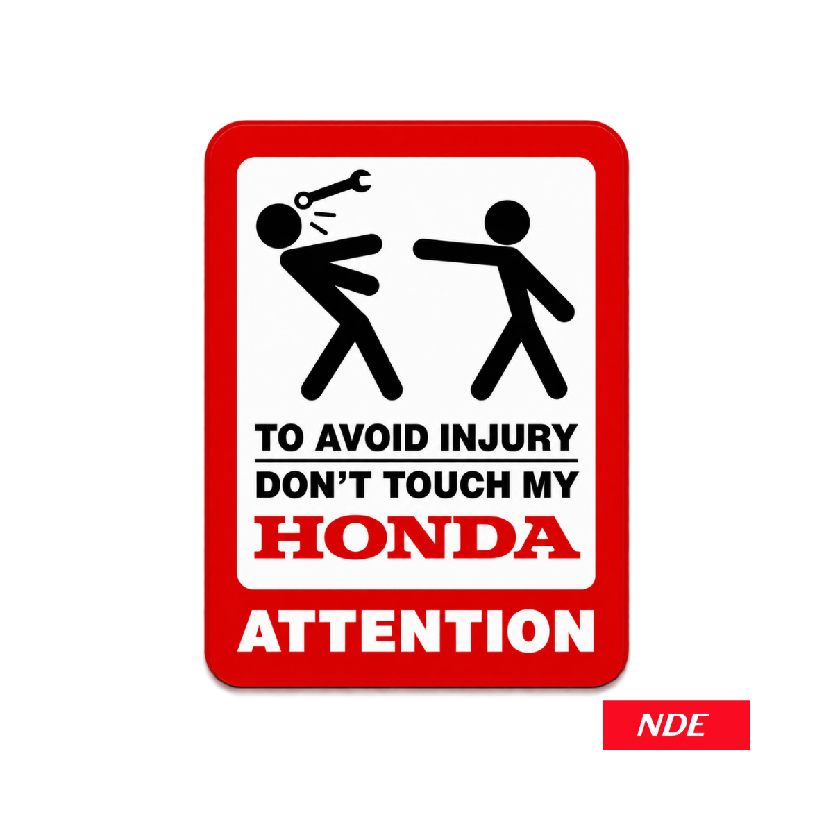 STICKER DECAL HONDA ATTENTION