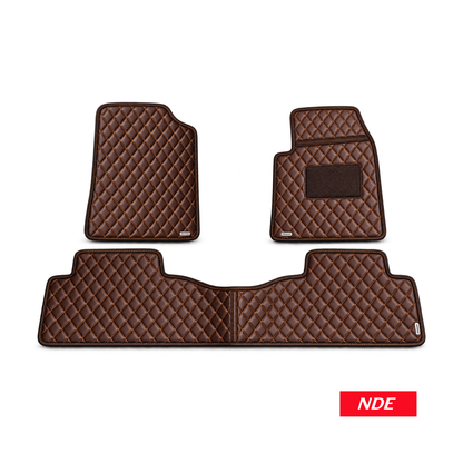 FLOOR MAT FLAT 7D STYLE FOR HONDA CIVIC (2016-2021)