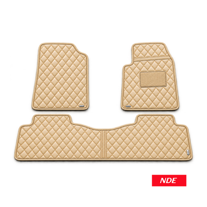 FLOOR MAT FLAT 7D STYLE FOR HONDA CIVIC (2016-2021)