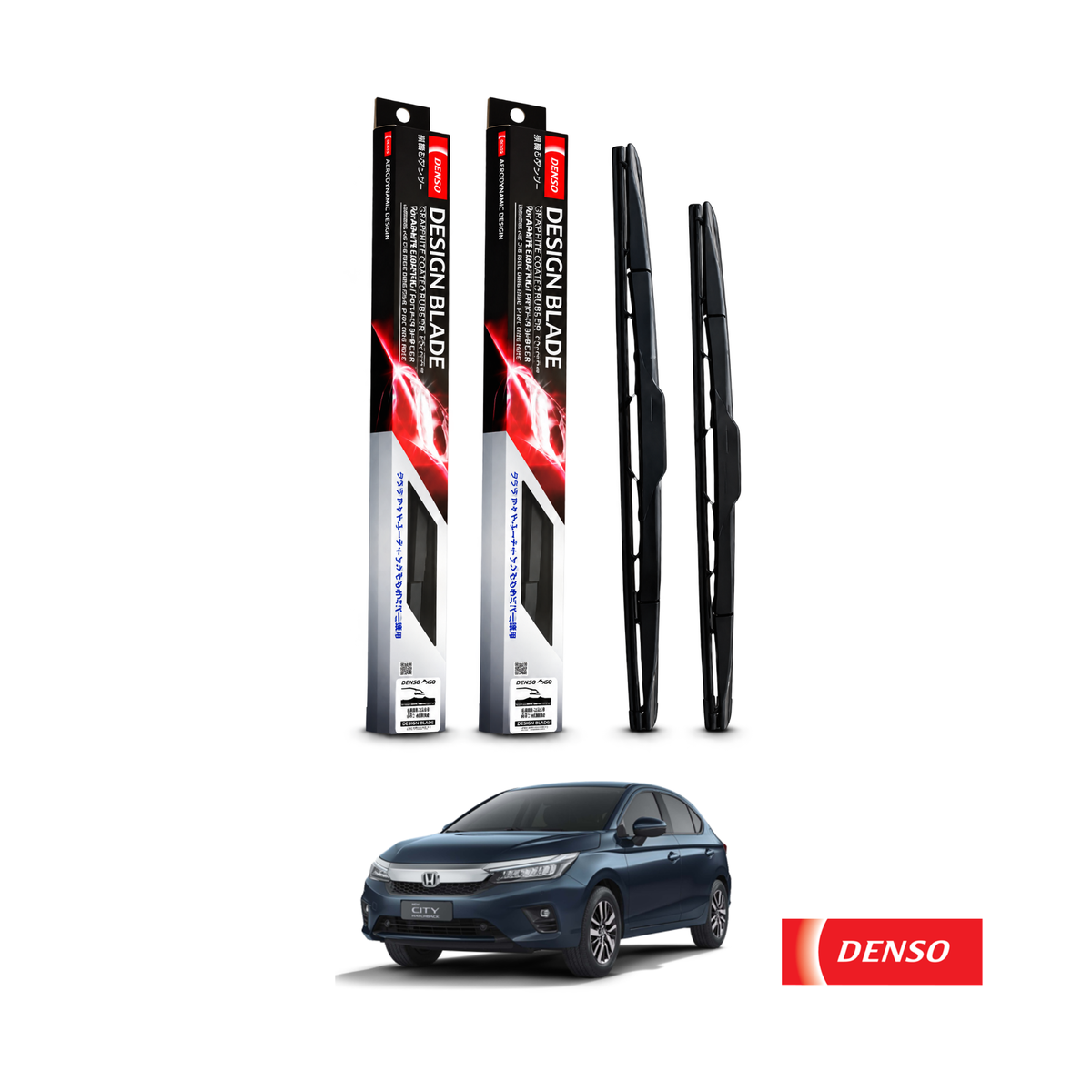 WIPER BLADE DENSO HYBRID FOR HONDA CITY (2021-2026)
