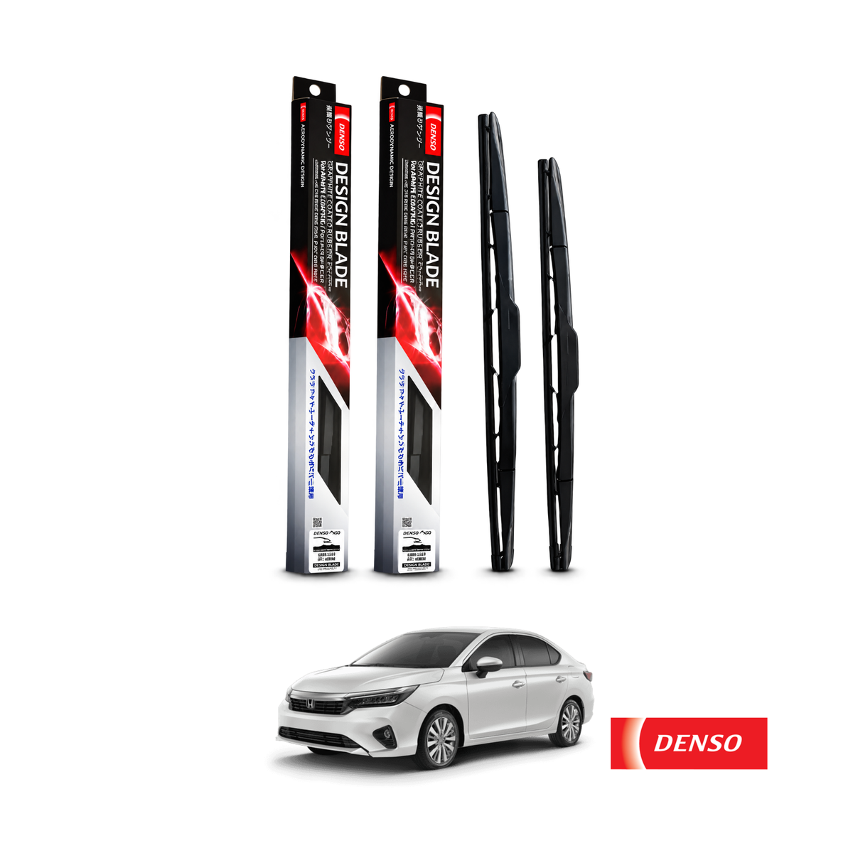 WIPER BLADE DENSO HYBRID FOR HONDA CITY (2021-2026)