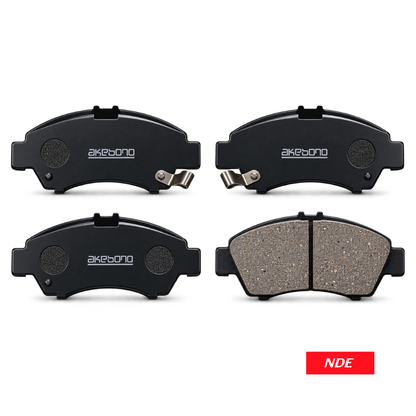 BRAKE DISC PAD SET FRONT AKEBONO FOR HONDA CITY (2021-2026)