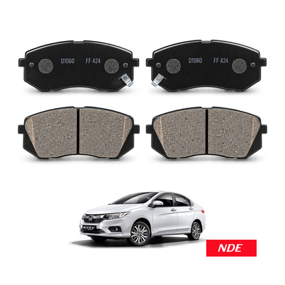 BRAKE DISC PAD SET FRONT FOR HONDA CITY (2008-2021)