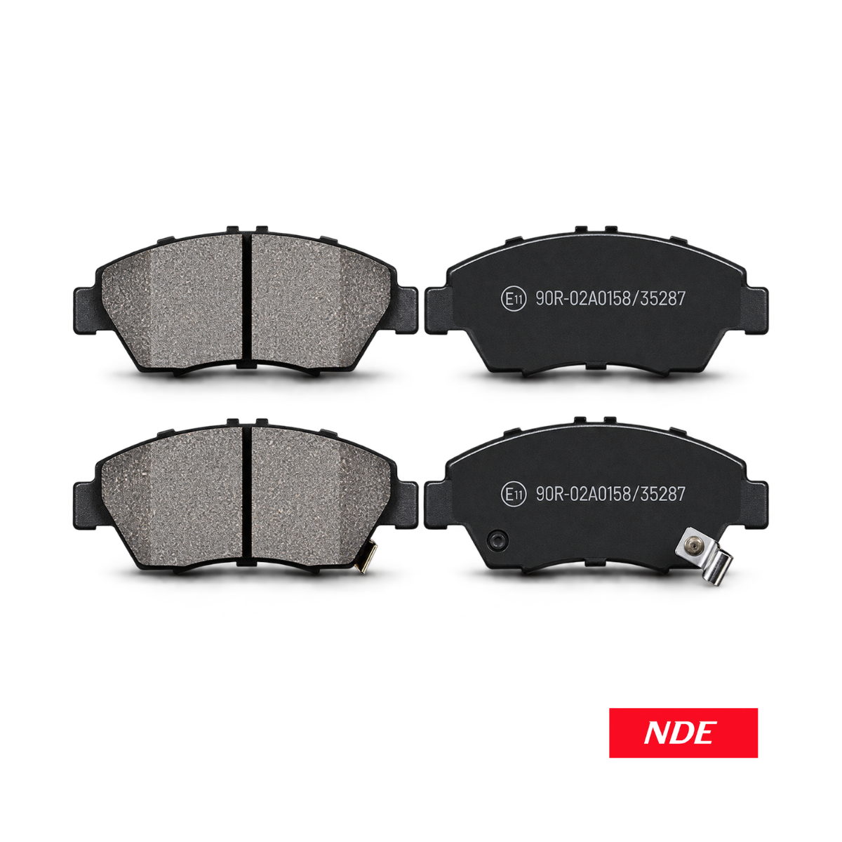 BRAKE DISC PAD SET FRONT MK FOR HONDA CITY (2008-2021)