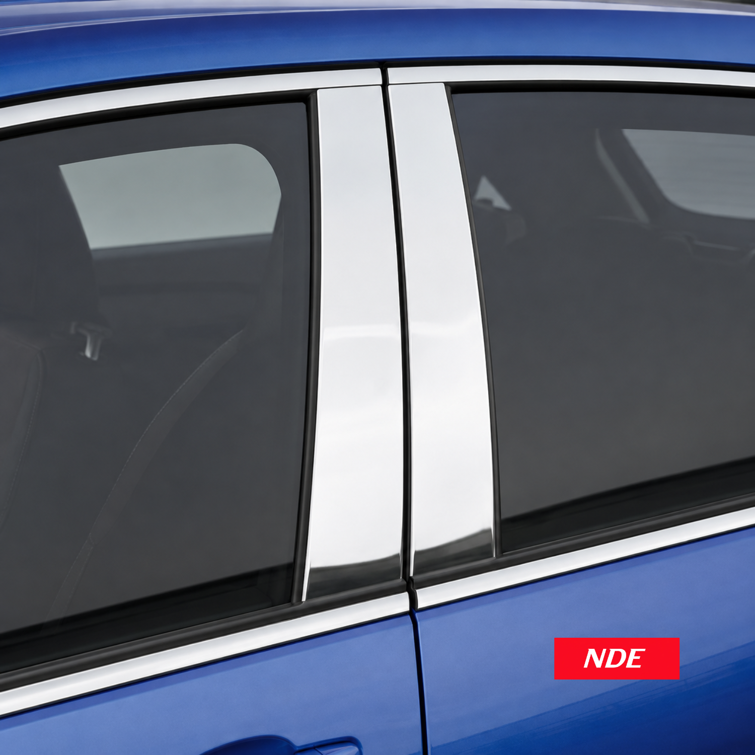 DOOR PILLAR CHROME TRIM SET FOR HONDA CITY (2021-2026)