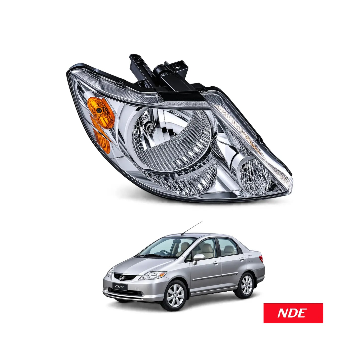 HEADLIGHT HEAD LAMP UNIT FOR HONDA CITY (2002-2008)