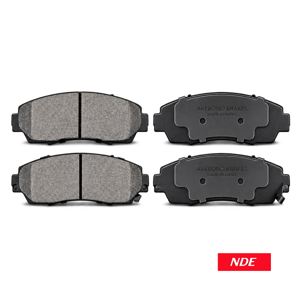 BRAKE DISC PAD SET FRONT AKEBONO FOR HONDA CIVIC (2006-2012)