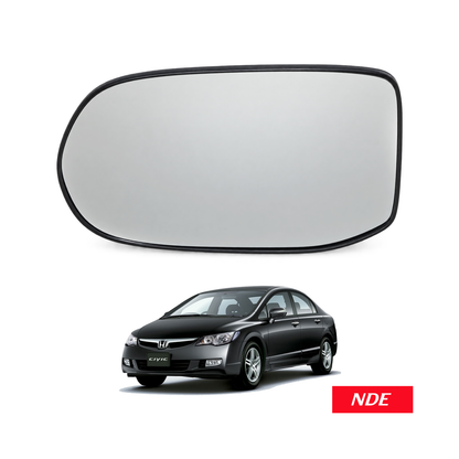 SIDE MIRROR GLASS FOR HONDA CIVIC (2006-2012)
