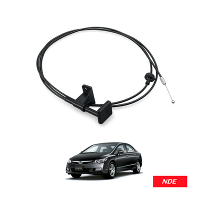 CABLE BONNET HOOD LOCK OPENER FOR HONDA CIVIC (2006-2012)