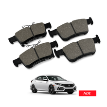 BRAKE DISC PAD SET REAR GENUINE FOR HONDA CIVIC (2016-2021)