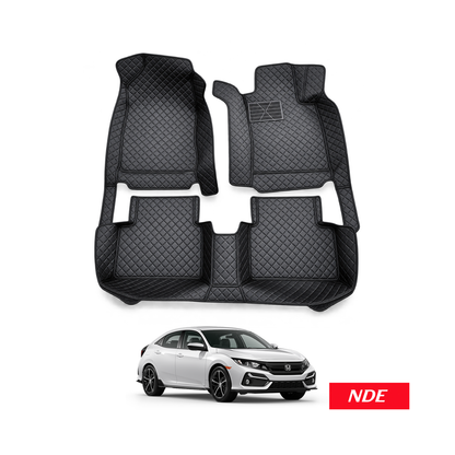 FLOOR MAT 7D STYLE FOR HONDA CIVIC (2016-2021)
