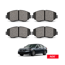 BRAKE DISC PAD SET FRONT AKEBONO FOR HONDA CIVIC (2021-2026)