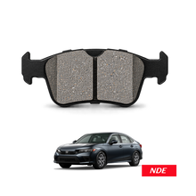 BRAKE DISC PAD SET REAR AKEBONO FOR HONDA CIVIC (2021-2026)