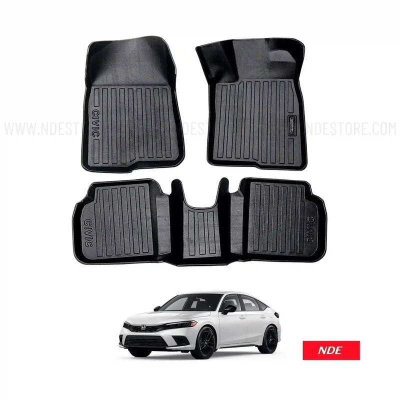 FLOOR MAT SET TPE FOR HONDA CIVIC (2021-2026)