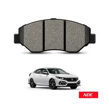 BRAKE DISC PAD SET FRONT GENUINE FOR HONDA CIVIC (2016-2021)