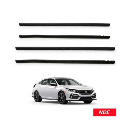 WEATHER STRIP SET FOR HONDA CIVIC (2016-2021)
