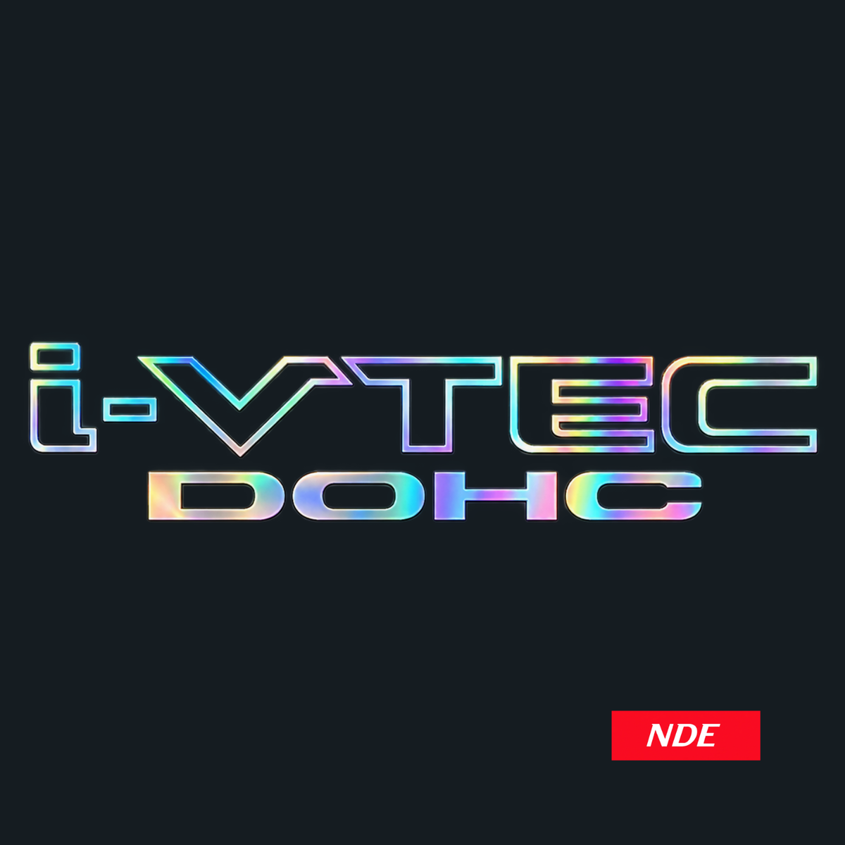 STICKER DECAL I VTEC DOHC
