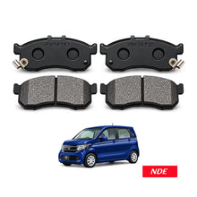BRAKE DISC PAD SET FRONT AKEBONO FOR HONDA N WGN