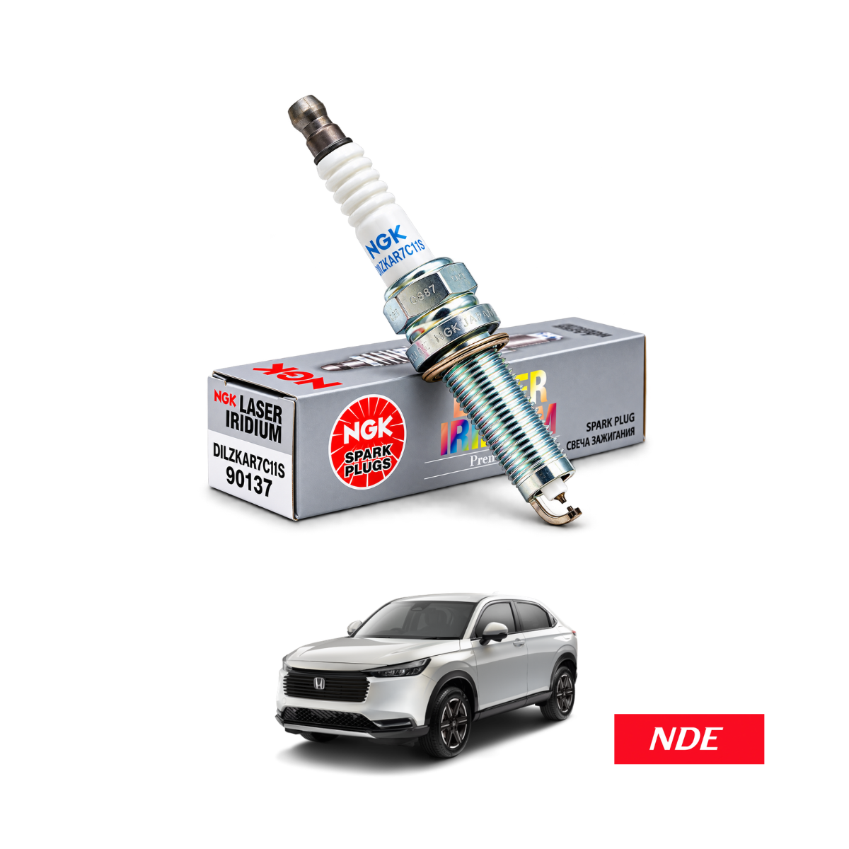 SPARK PLUG LASER IRIDIUM NGK FOR HONDA VEZEL HYBRID