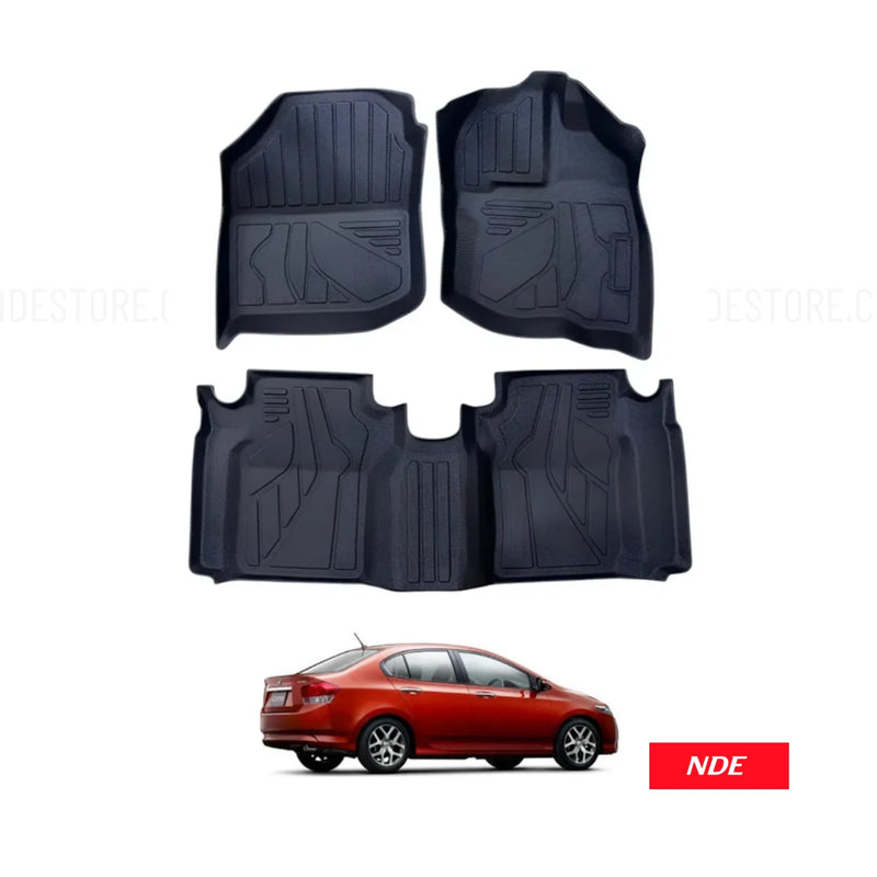 FLOOR MAT SET TPE FOR HONDA CITY (2008-2021)