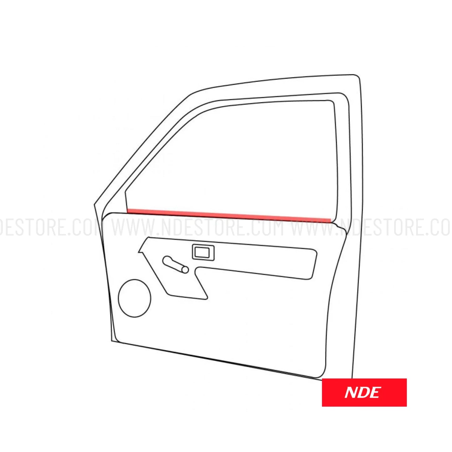 WEATHER STRIP SET FOR HONDA CITY (2002-2008)