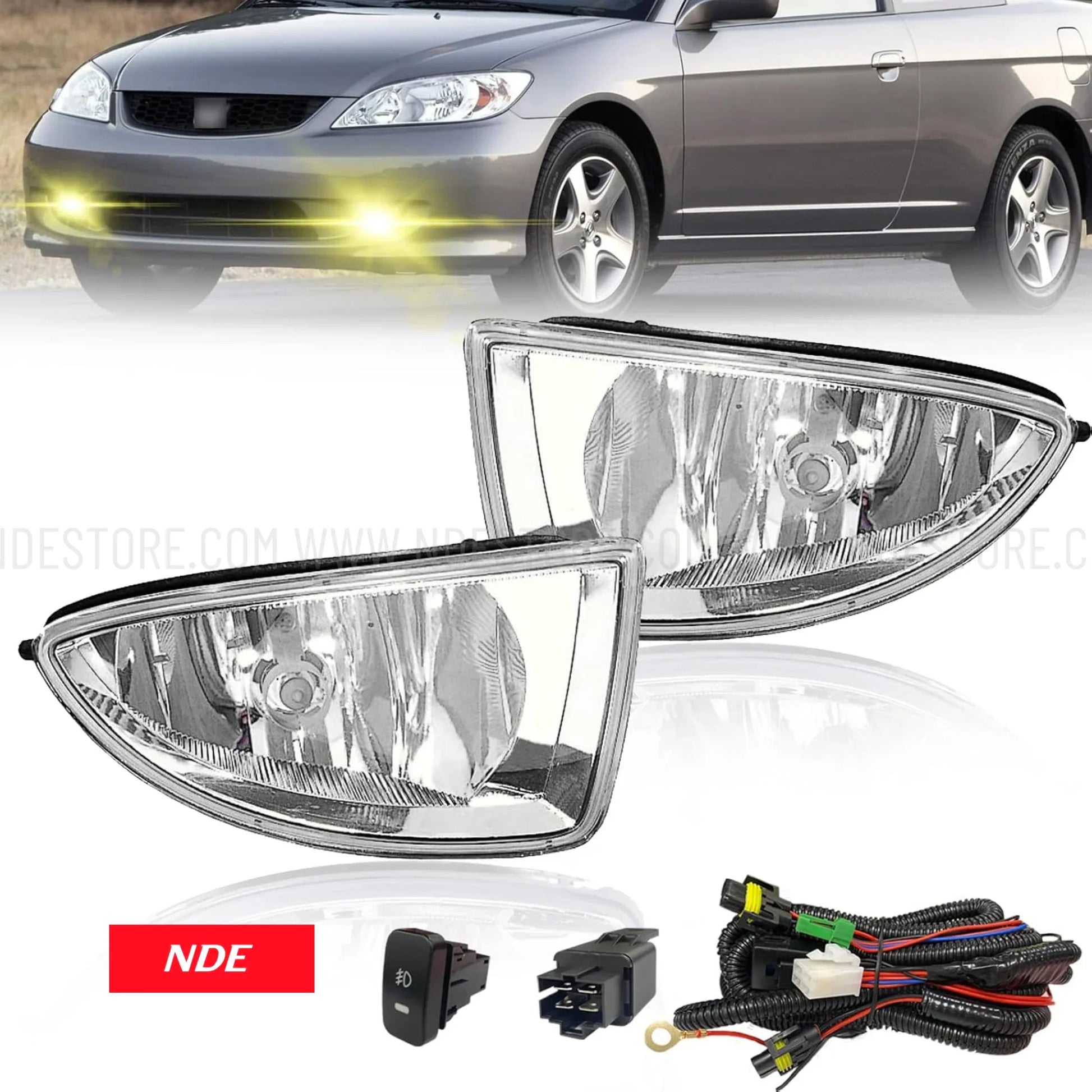FOG LIGHT SET FOR HONDA CIVIC (2002-2006)