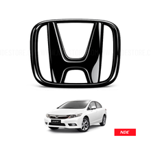 MONOGRAM EMBLEM SET BLACK FOR HONDA CIVIC (2012-2016)