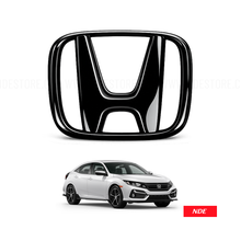 MONOGRAM EMBLEM SET BLACK FOR HONDA CIVIC (2017-2021)