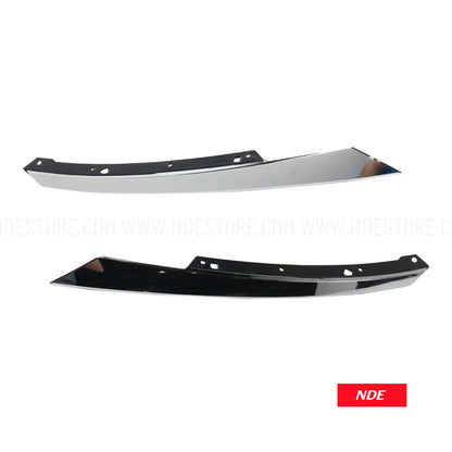 HEADLIGHT CHROME EYELID MOLDING TRIM FOR HONDA CIVIC (2016-2021)