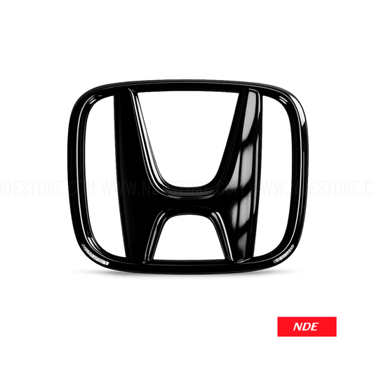 MONOGRAM EMBLEM STEERING HONDA BLACK HIGH GLOSS