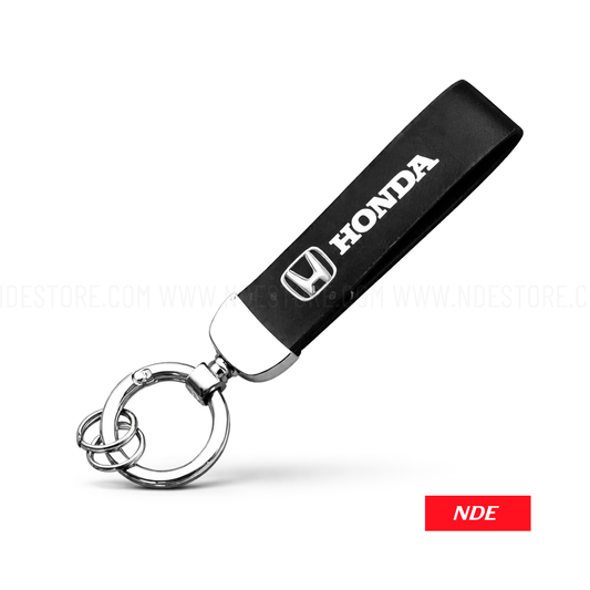 KEY CHAIN LEATHER STRAP HONDA