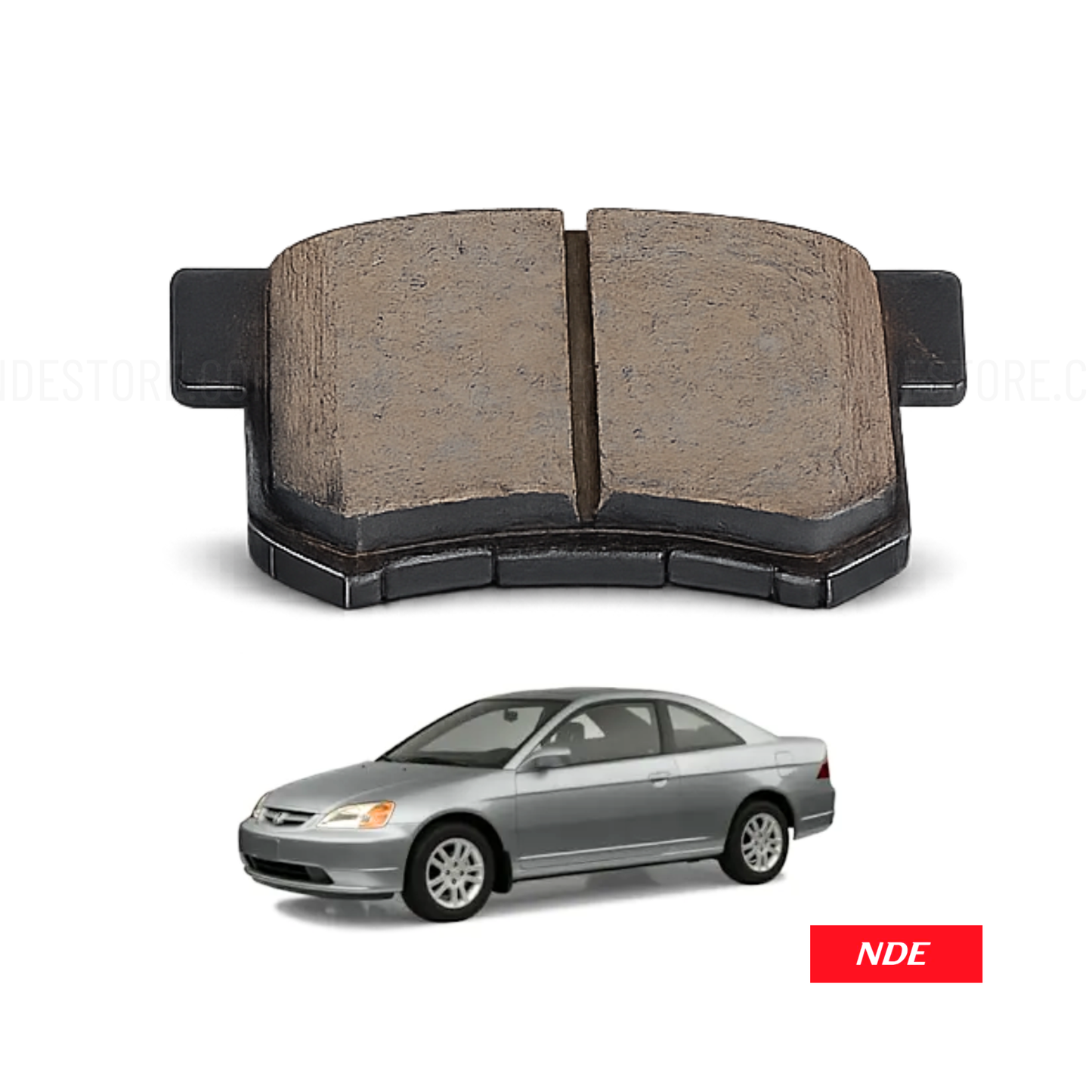 BRAKE DISC PAD SET IMPORTED FOR HONDA CIVIC (2002-2006)