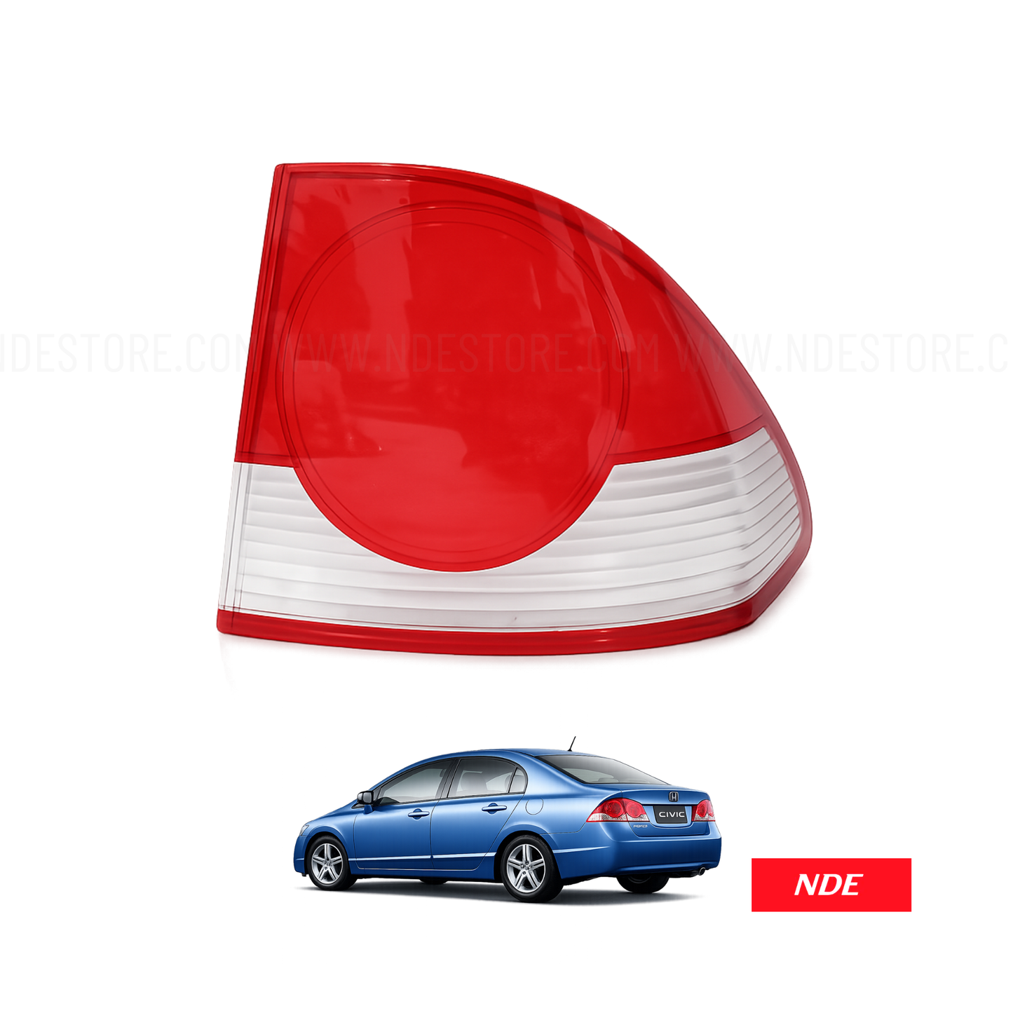 BACK LIGHT LENS COVER FOR HONDA CIVIC (2006-2012)