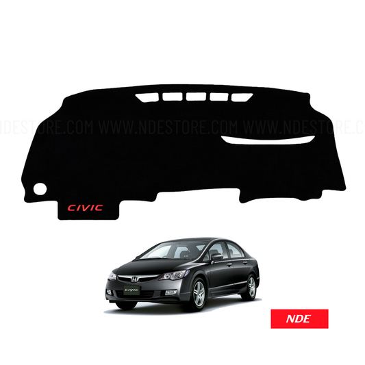DASHBOARD MAT VELVET FOR HONDA CIVIC (2006-2012)