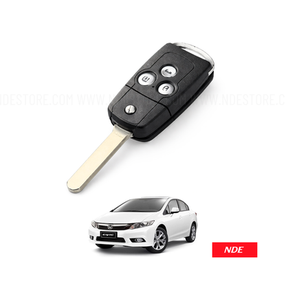 KEY KEY REPLACEMENT FOR HONDA CIVIC (2012-2016)