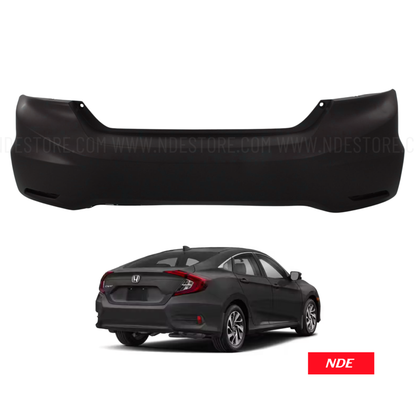 BUMPER REAR FOR HONDA CIVIC (2016-2021)