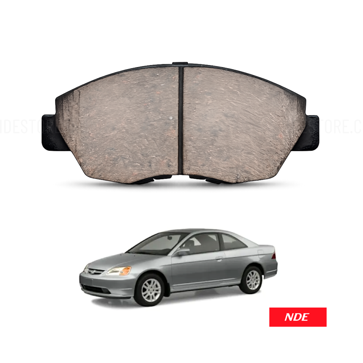 BRAKE DISC PAD SET IMPORTED FOR HONDA CIVIC (2002-2006)